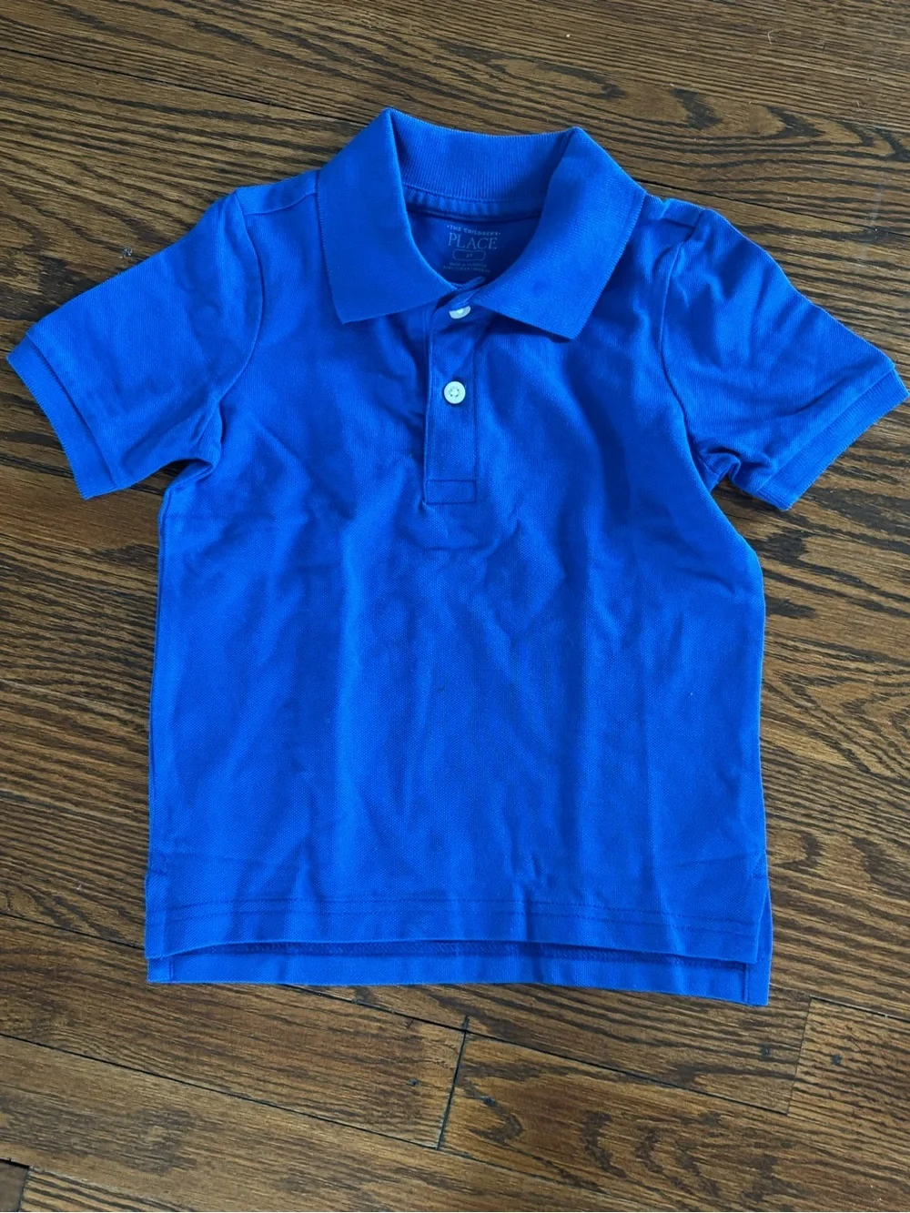 The Children's Place Polo Shirts - Bright Blue & Navy Set